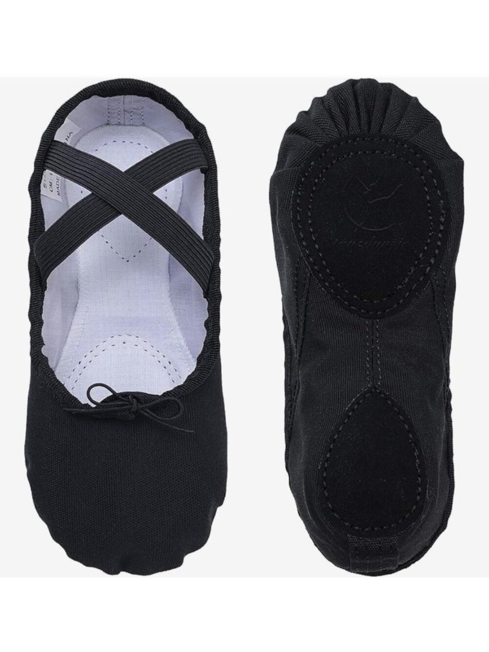 Toddler Ballet Dance Split-Sole Fashion Canvas Slipper Shoes Sz 11 US Kid 28 EU